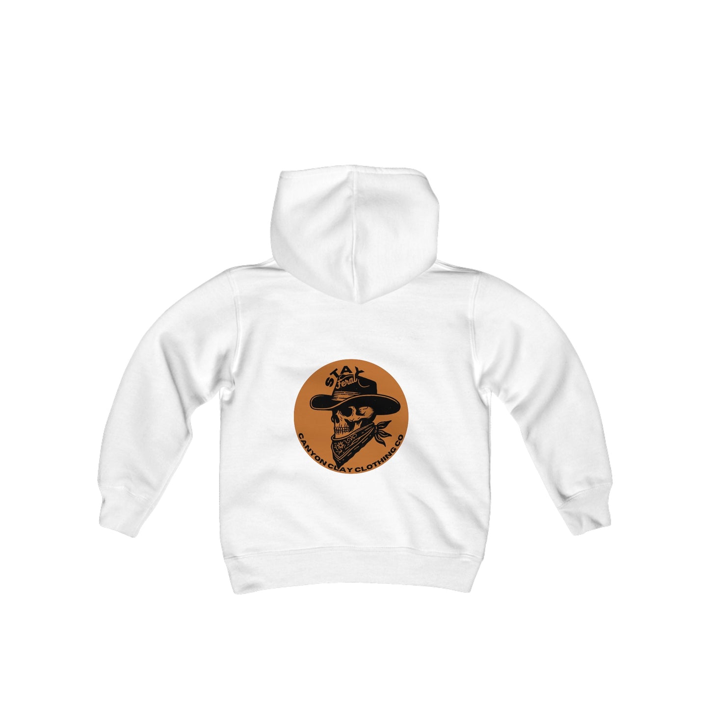 Stay Feral Youth Heavy Blend Hooded Sweatshirt