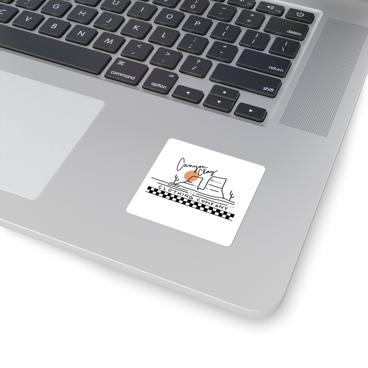 Canyon Clay Clothing Co Square Stickers
