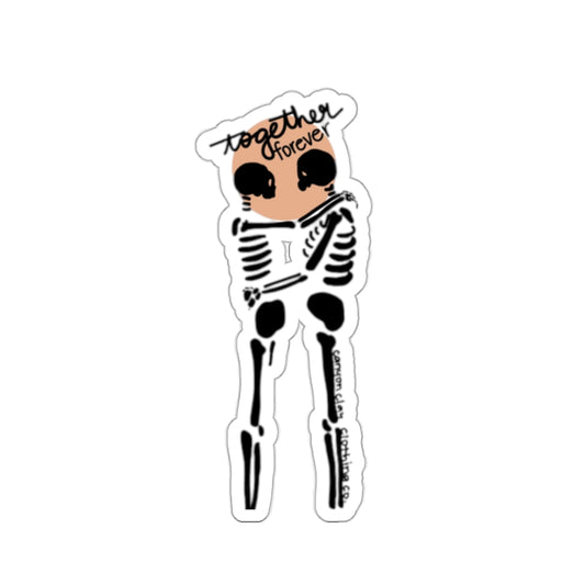 Together forever Kiss-Cut Stickers
