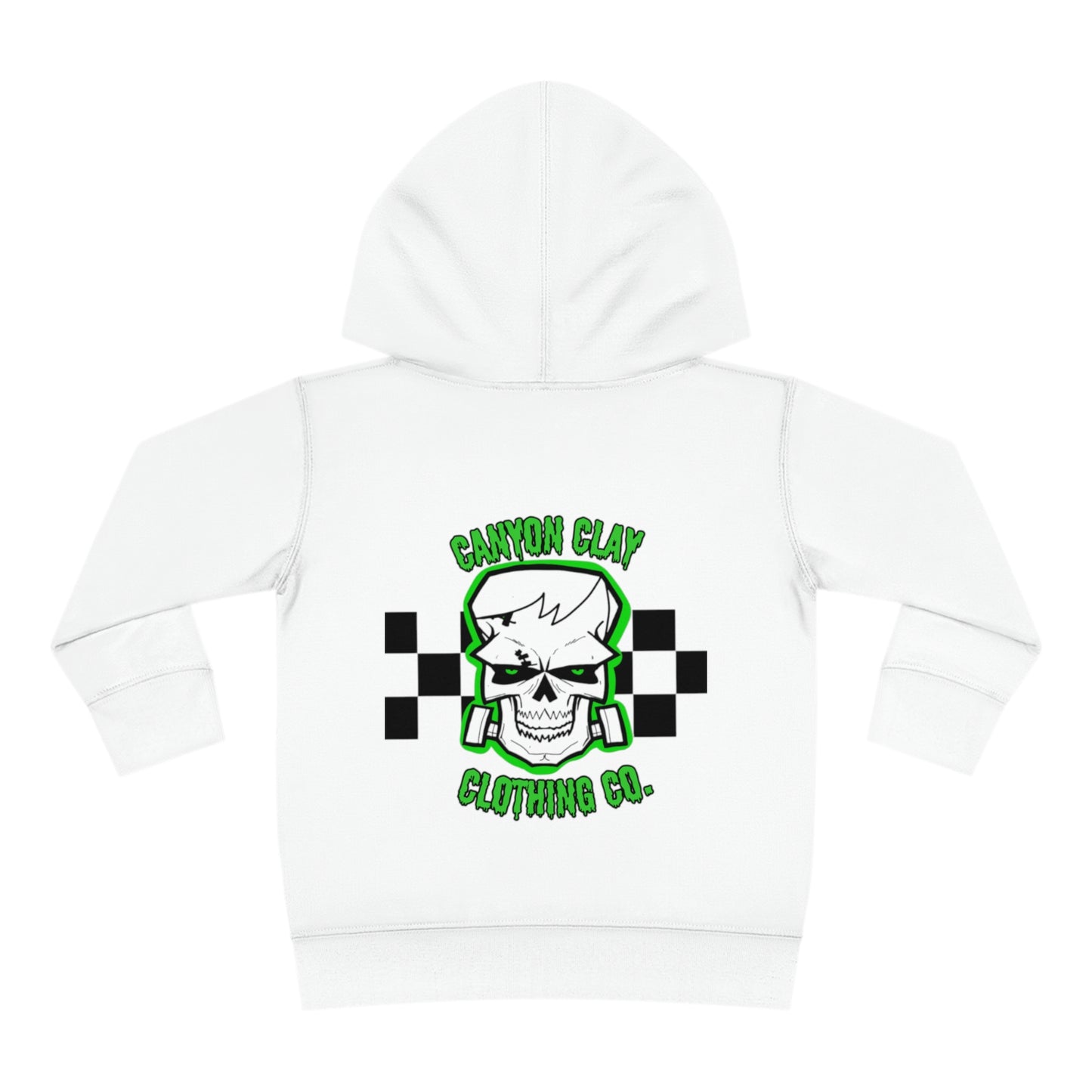 Frankencheckered Toddler Pullover Fleece Hoodie