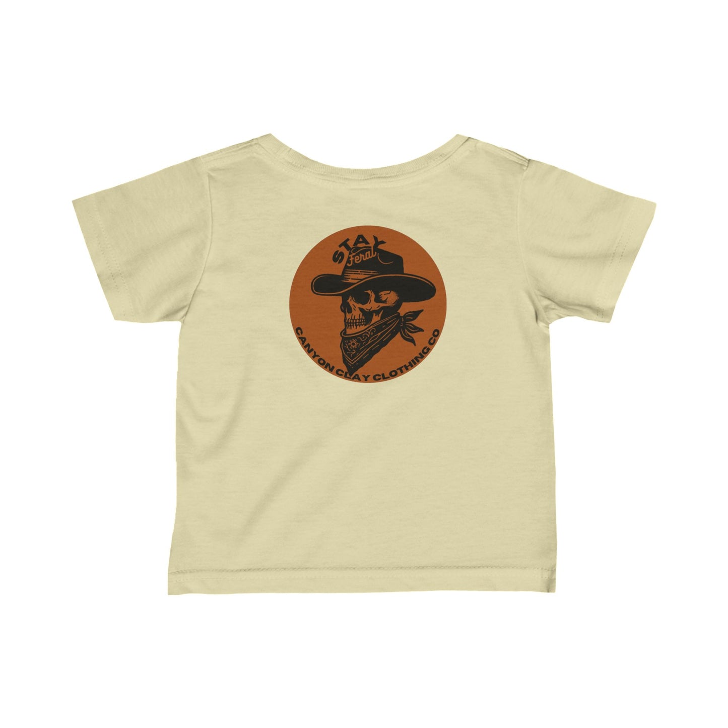 Stay Feral Infant Fine Jersey Tee