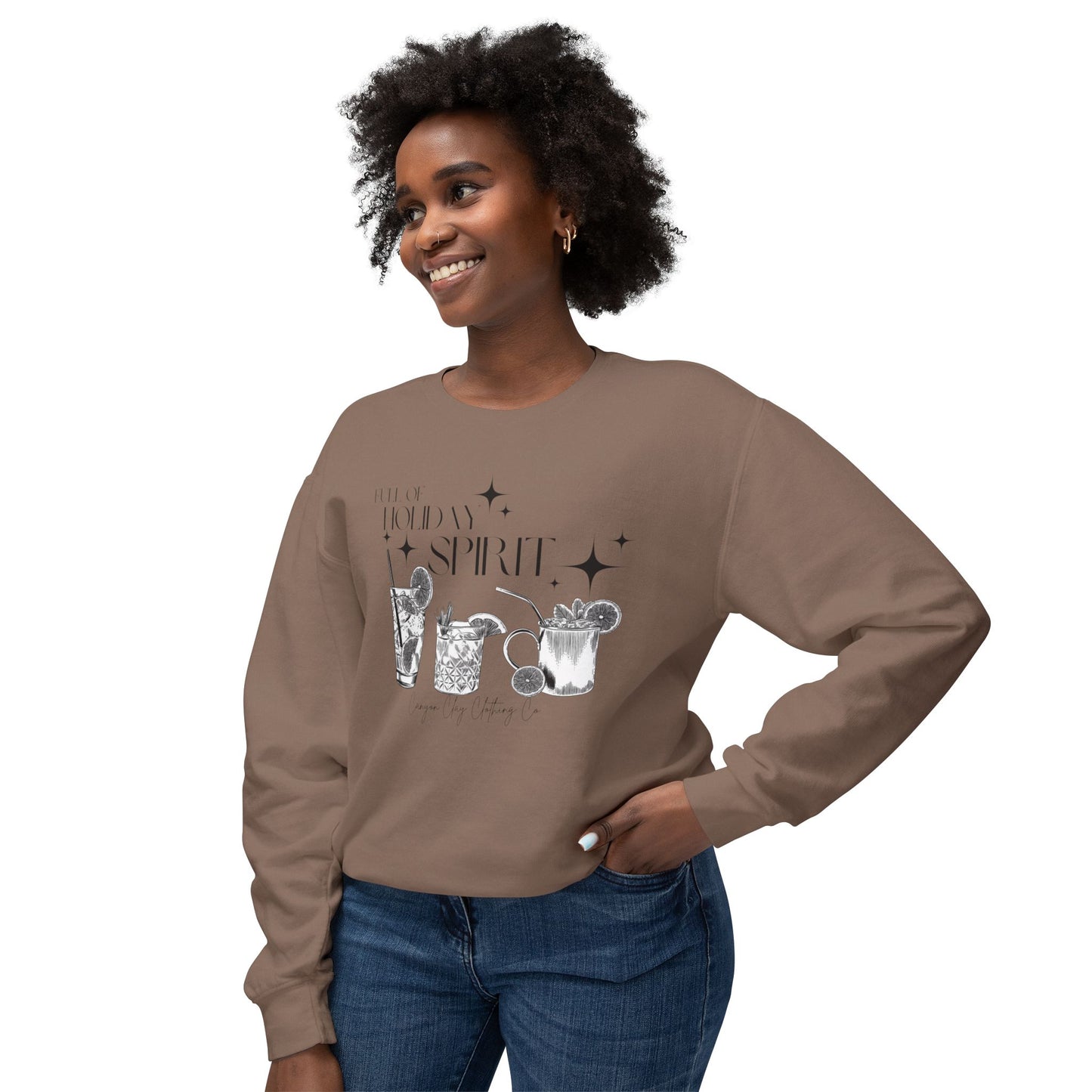 Holiday Spirit Lightweight Crewneck Sweatshirt