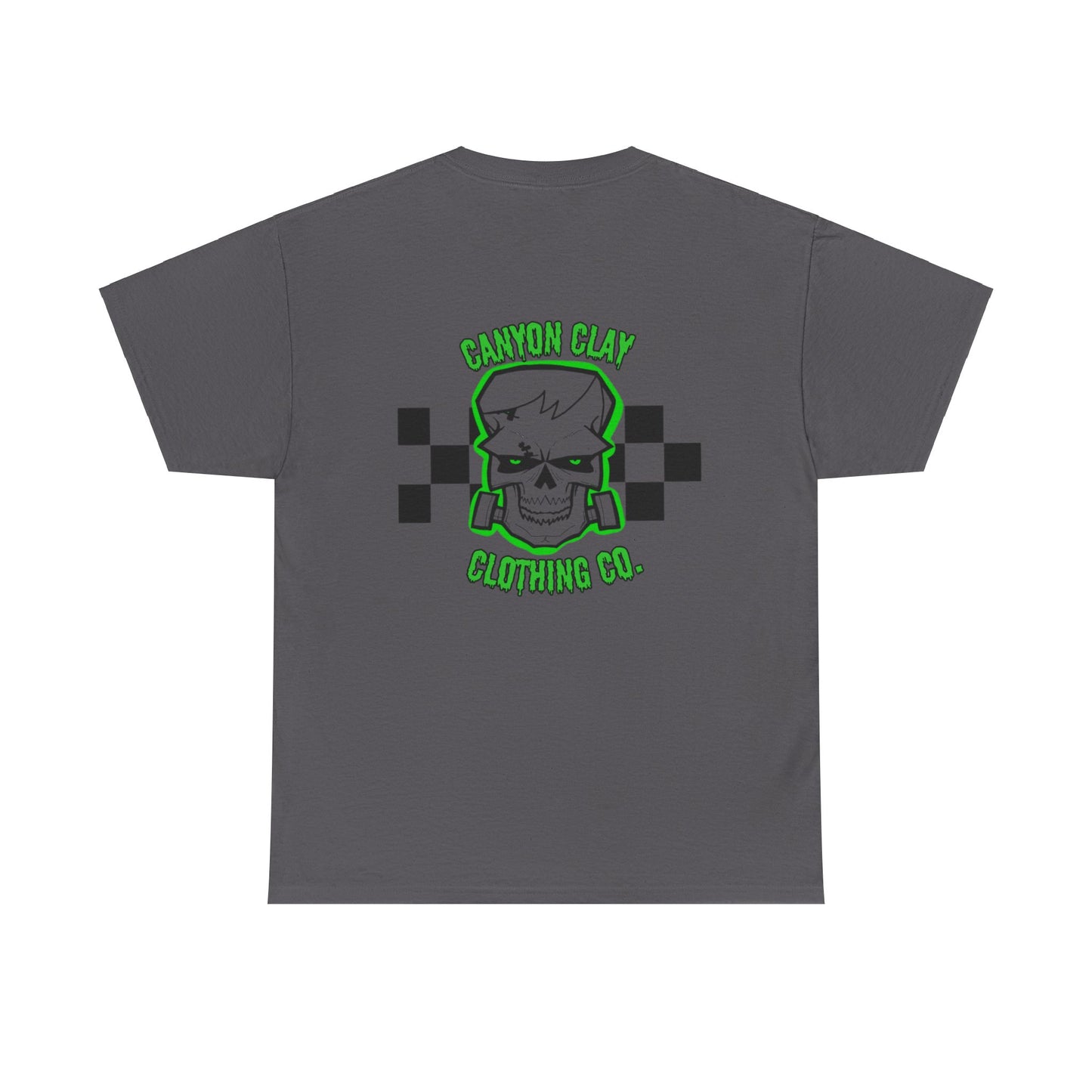 Frankencheckered Unisex Heavy Cotton Tee