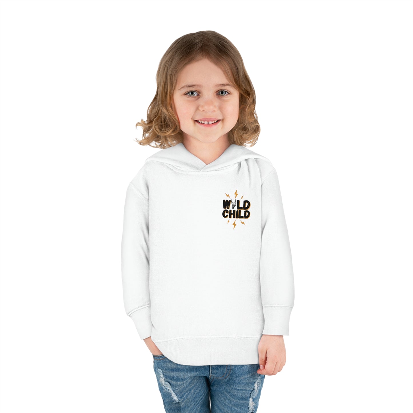 Wild Child Toddler Pullover Fleece Hoodie