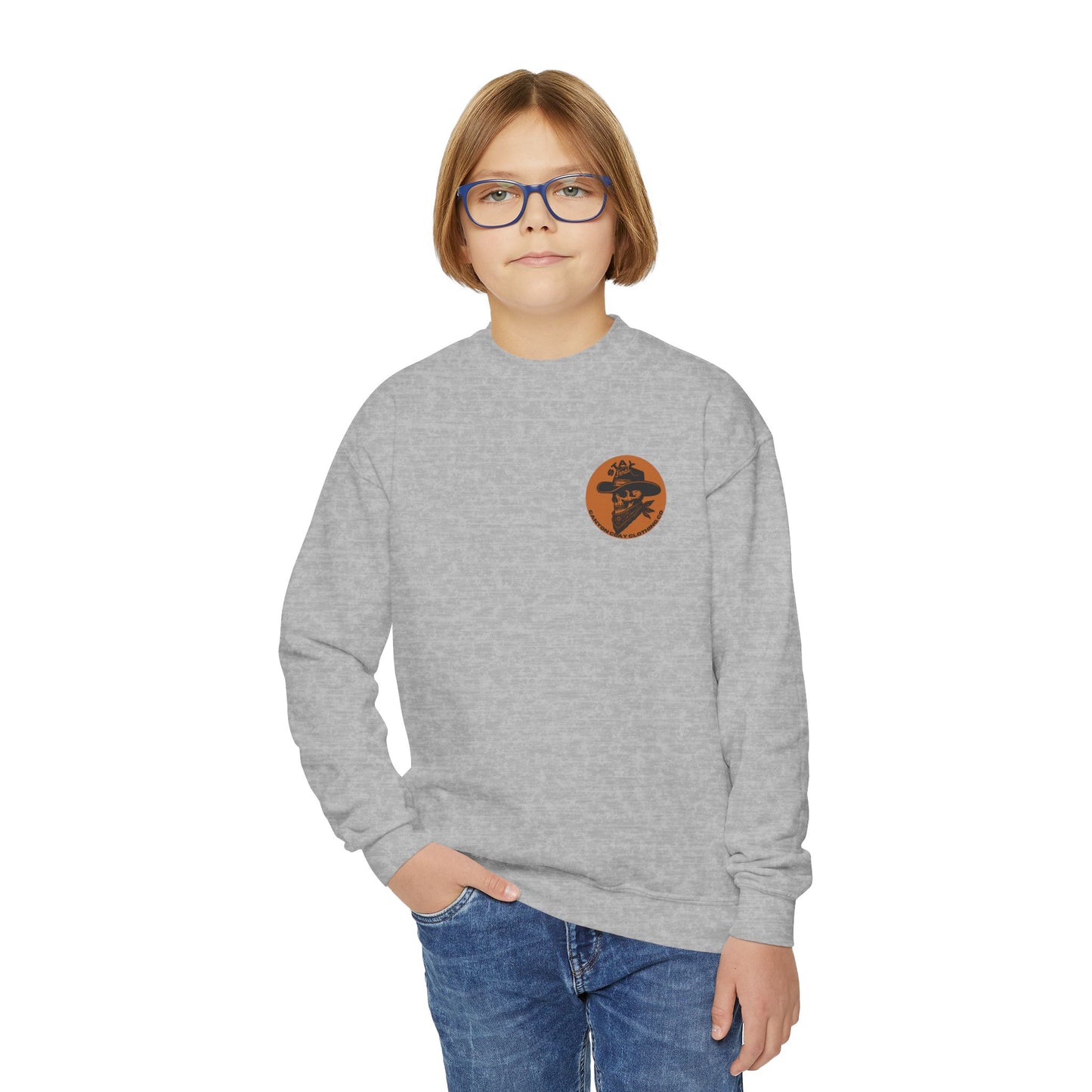 Stay Feral Youth Crewneck Sweatshirt