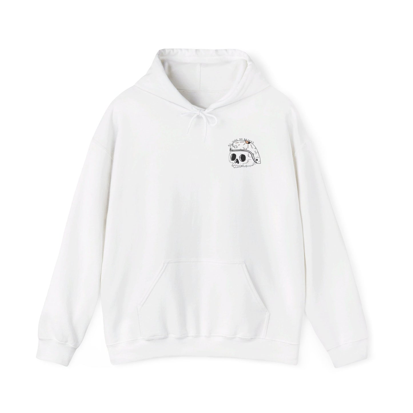 All gas no brakes Unisex Heavy Blend™ Hooded Sweatshirt
