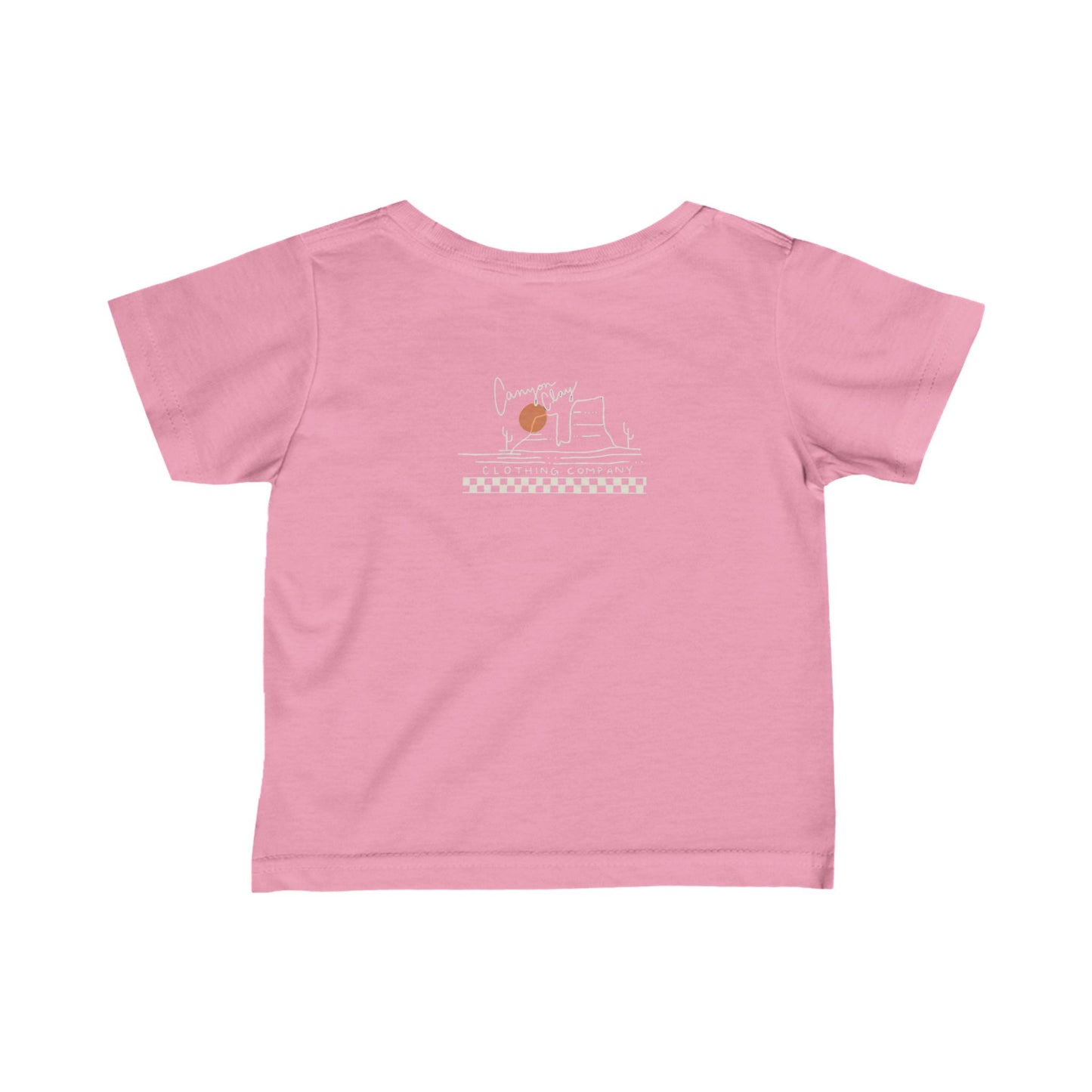 Canyon Clay Clothing Co Infant Fine Jersey Tee- Multi color