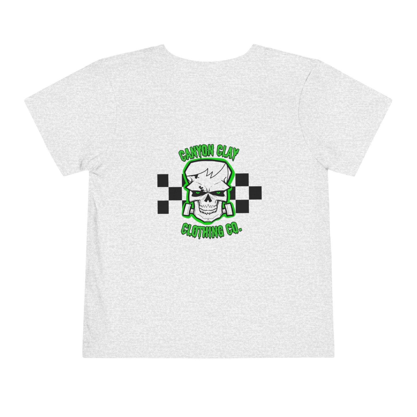 Frankencheckered Toddler Short Sleeve Tee
