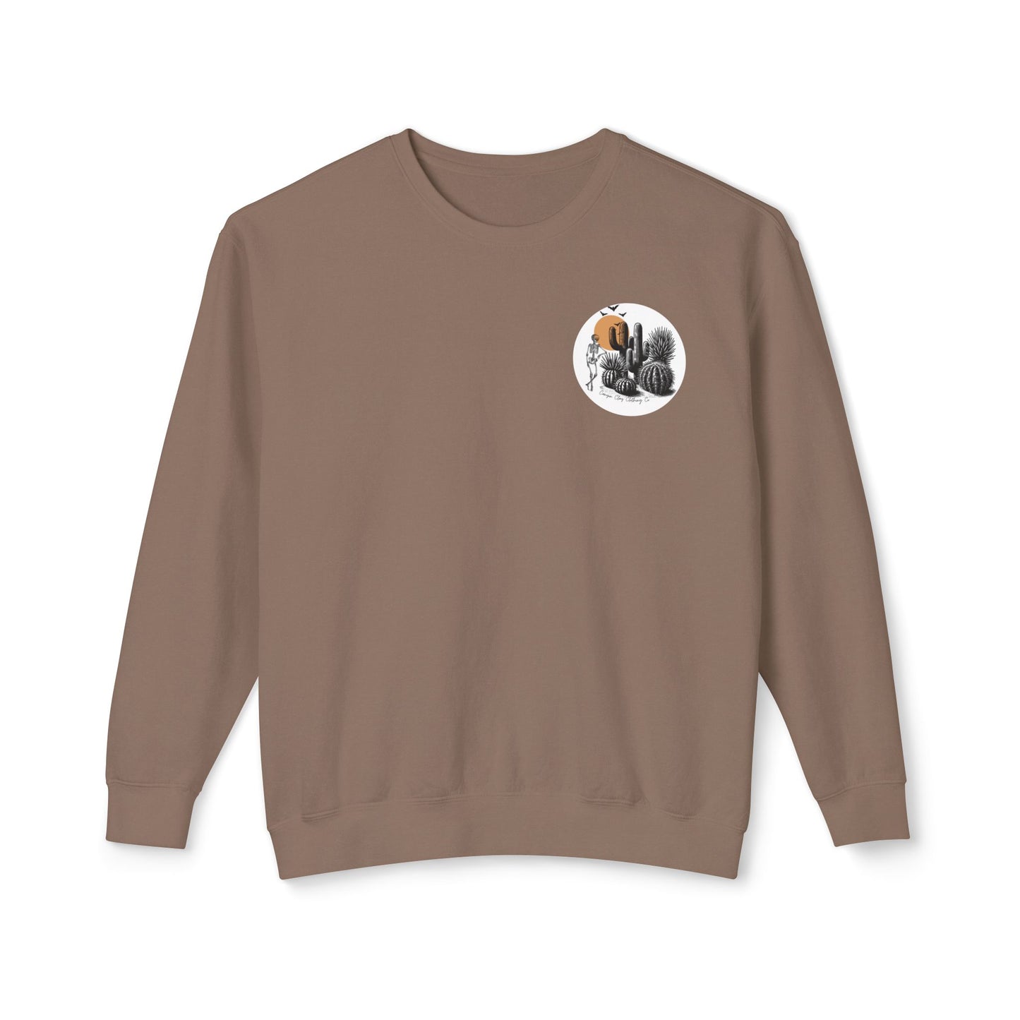 Haunted Horizons Unisex Lightweight Crewneck Sweatshirt