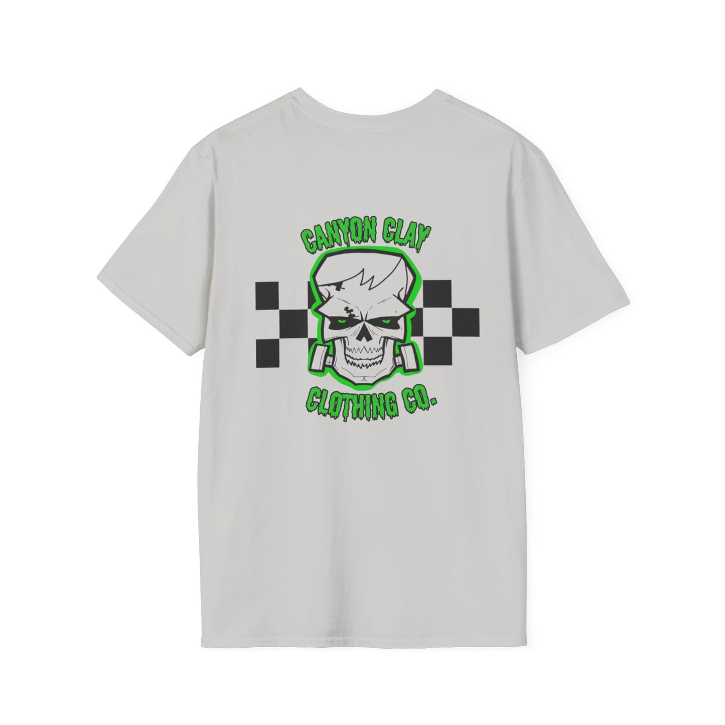 Frankencheckered Adult Unisex Softstyle T-Shirt