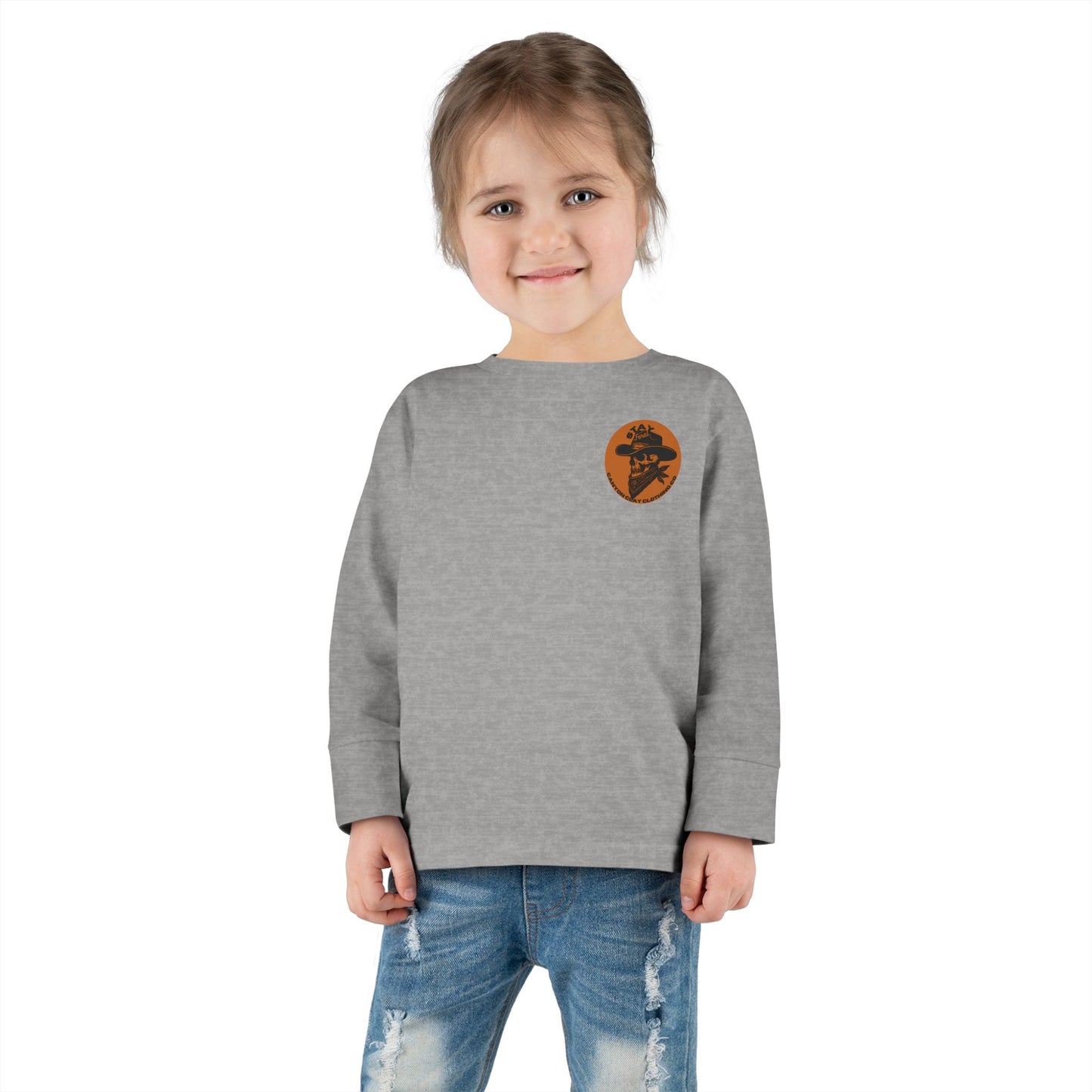 Stay Feral Toddler Long Sleeve Tee