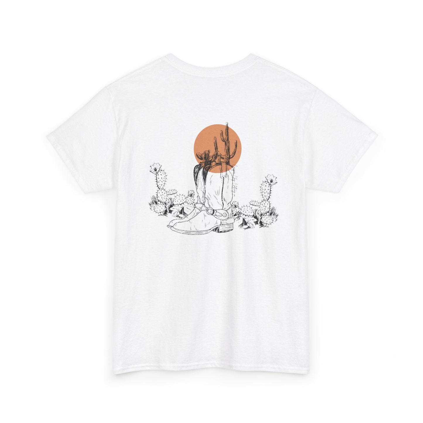 Deserted Unisex Heavy Cotton Tee