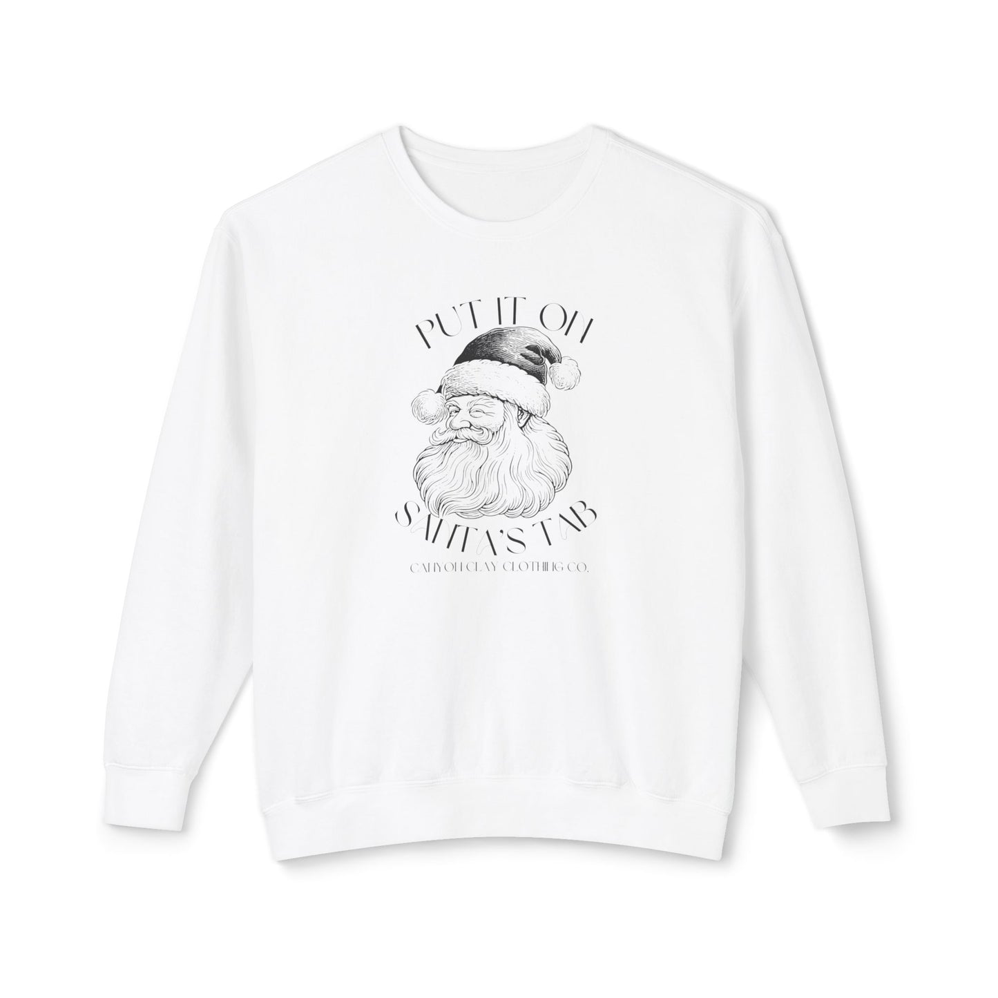 Santa’s Tab Lightweight Crewneck Sweatshirt