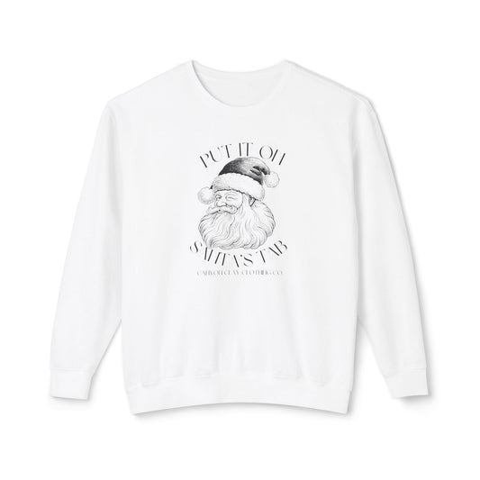Santa’s Tab Lightweight Crewneck Sweatshirt