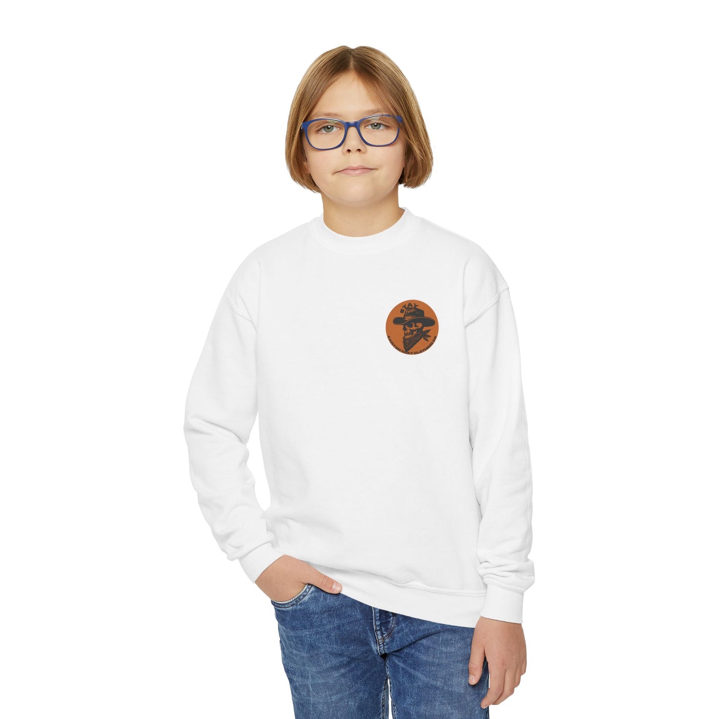 Stay Feral Youth Crewneck Sweatshirt