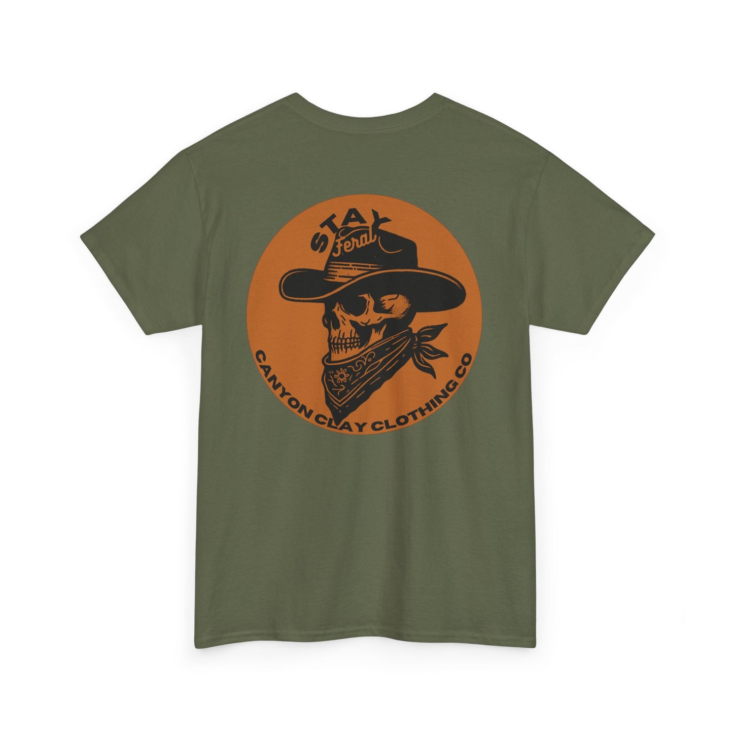 Stay Feral Unisex Heavy Cotton Tee