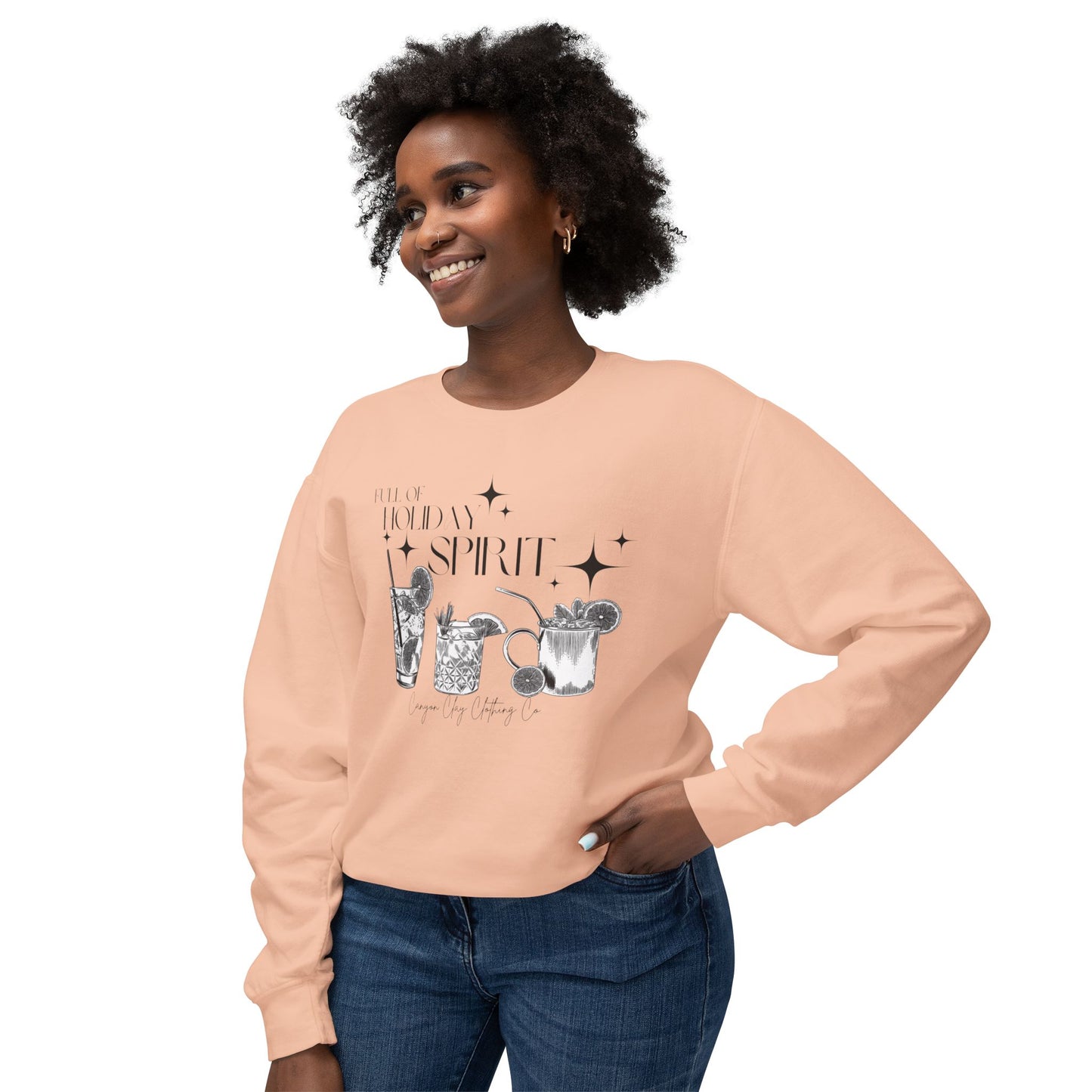 Holiday Spirit Lightweight Crewneck Sweatshirt