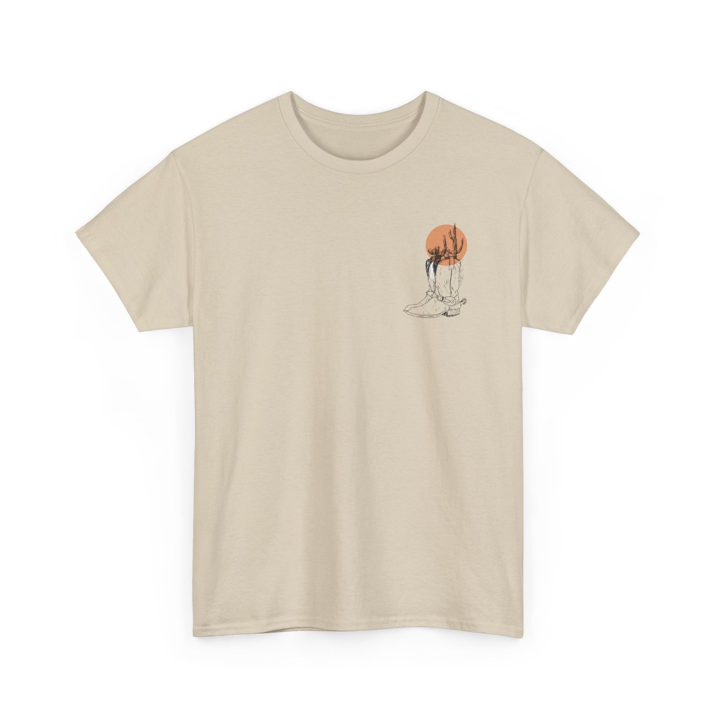Deserted Unisex Heavy Cotton Tee