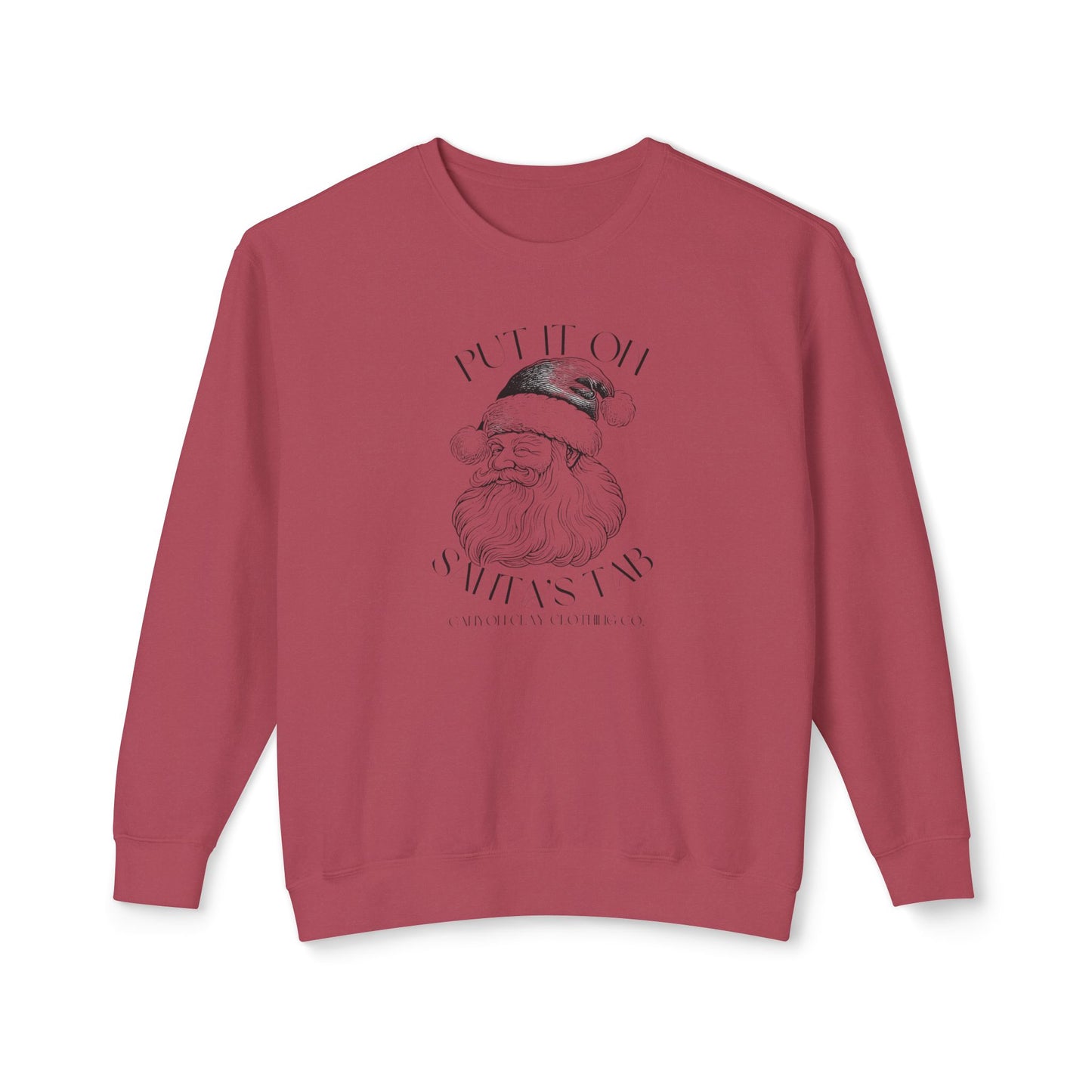 Santa’s Tab Lightweight Crewneck Sweatshirt