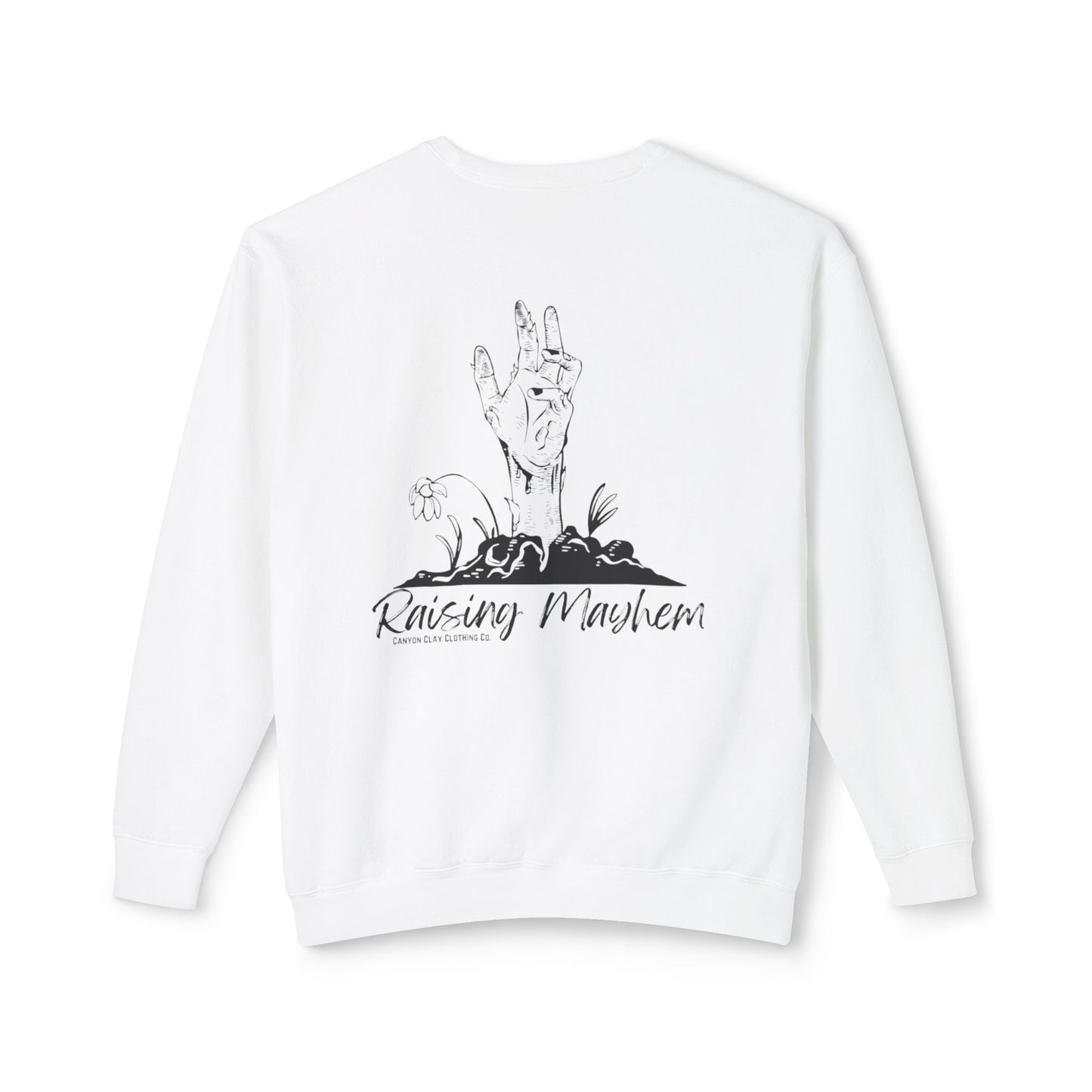 Raising Mayhem Unisex Lightweight Crewneck Sweatshirt