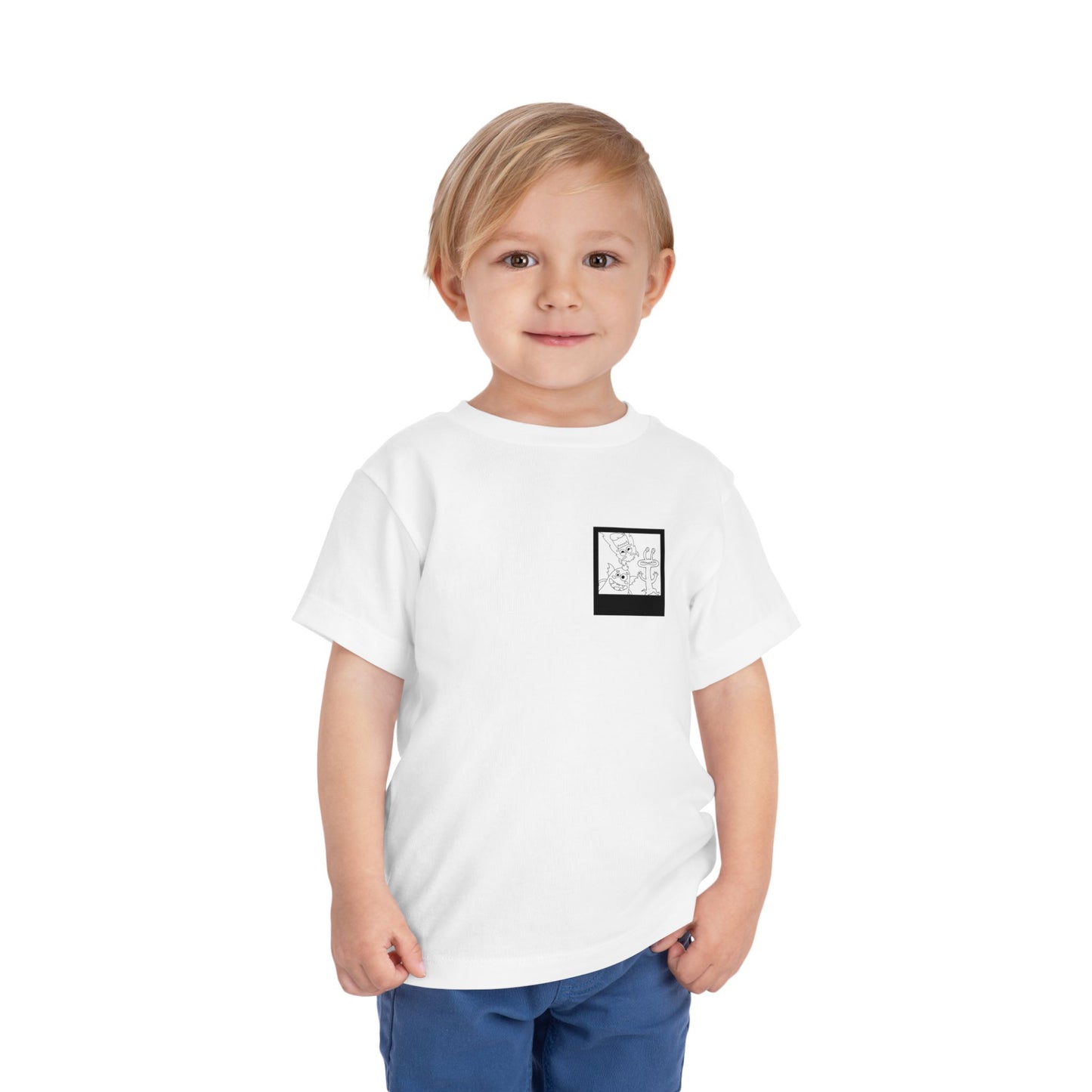 Monster pic Toddler Short Sleeve Tee