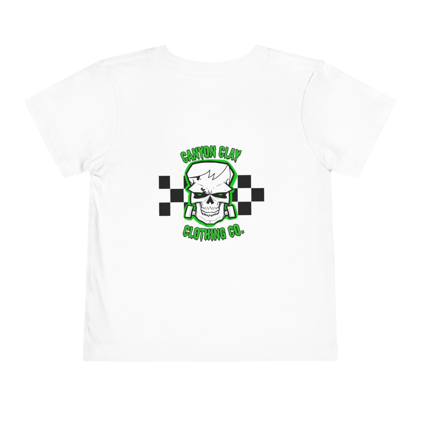 Frankencheckered Toddler Short Sleeve Tee