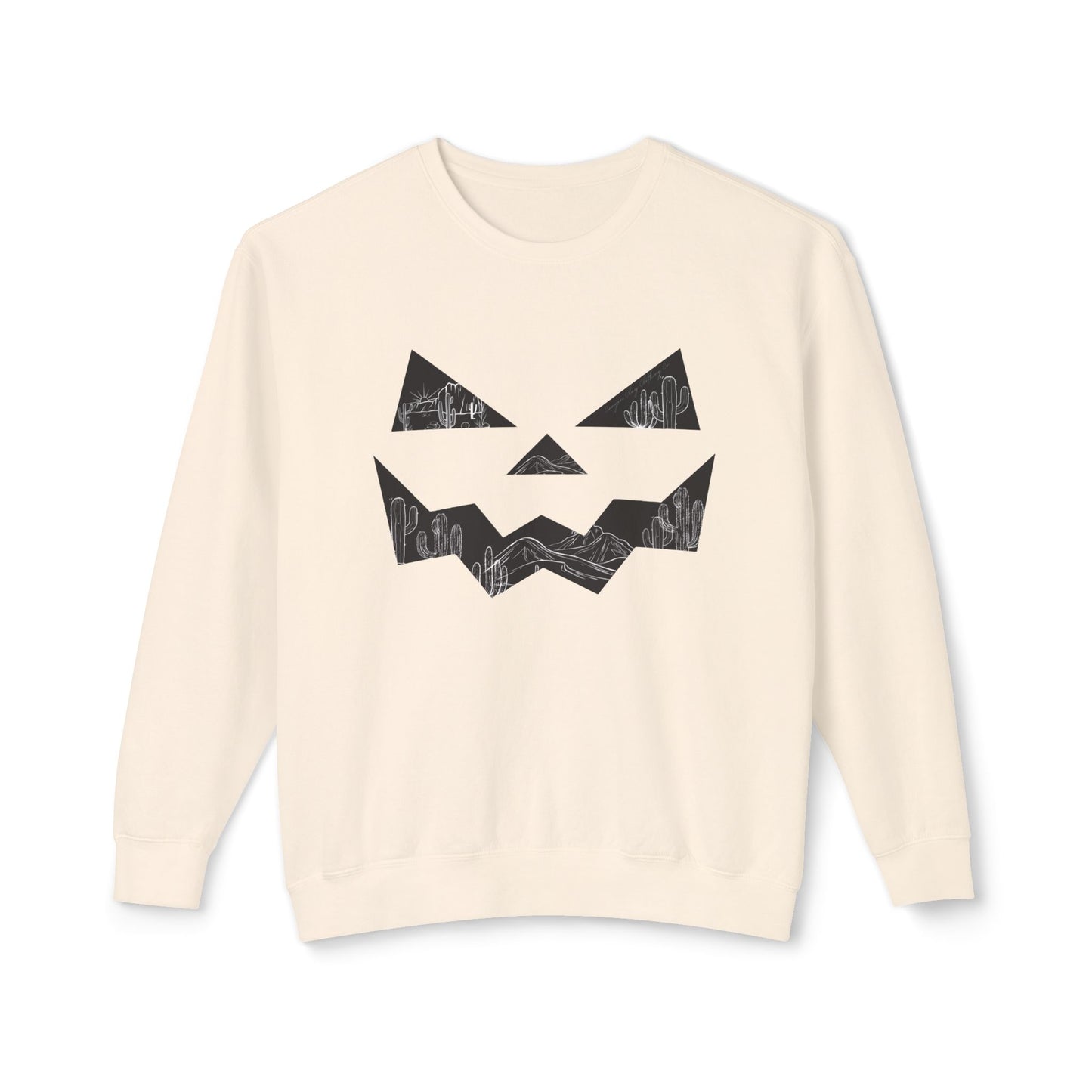 Jack-o-desert Unisex Lightweight Crewneck Sweatshirt