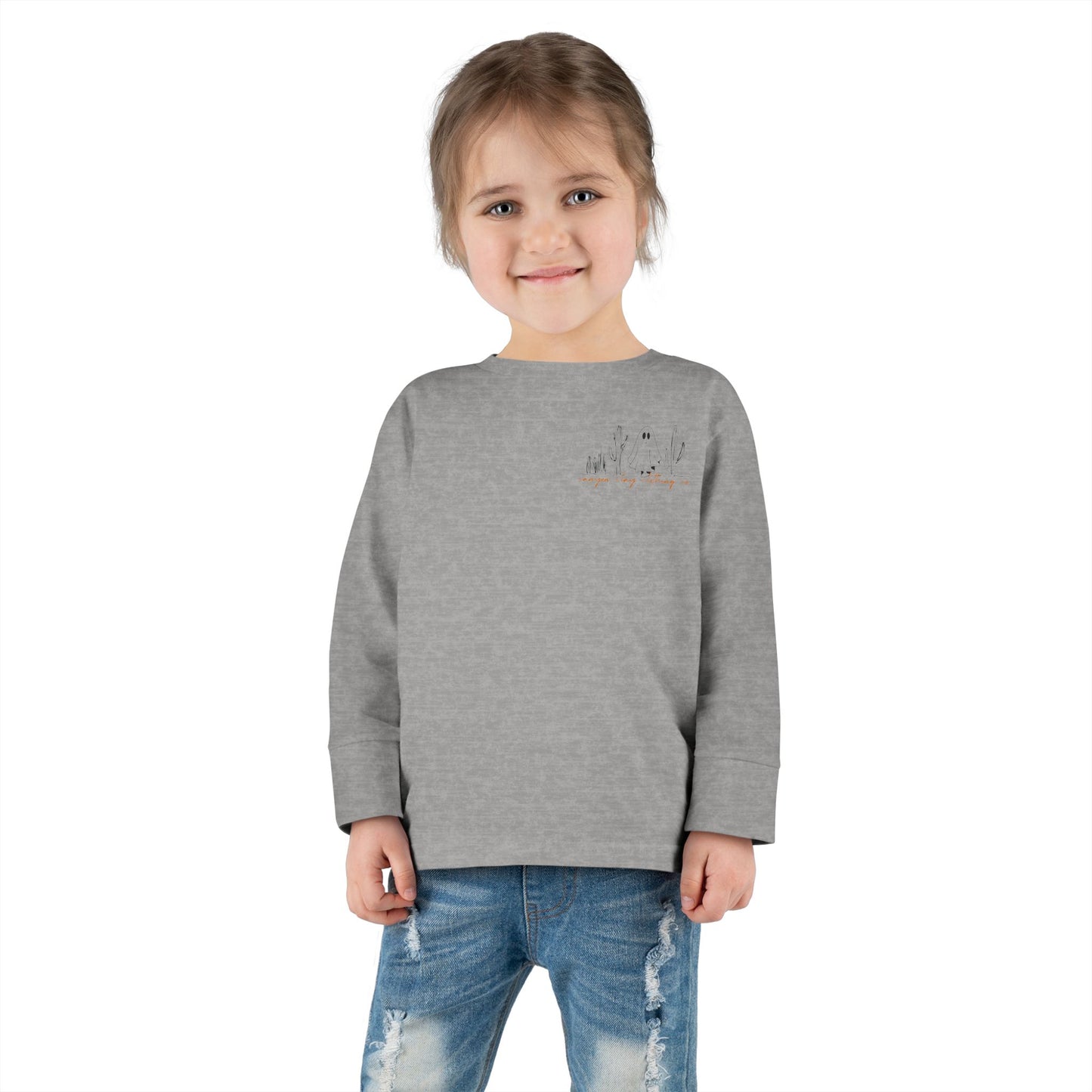Haunted Clay Toddler Long Sleeve Tee