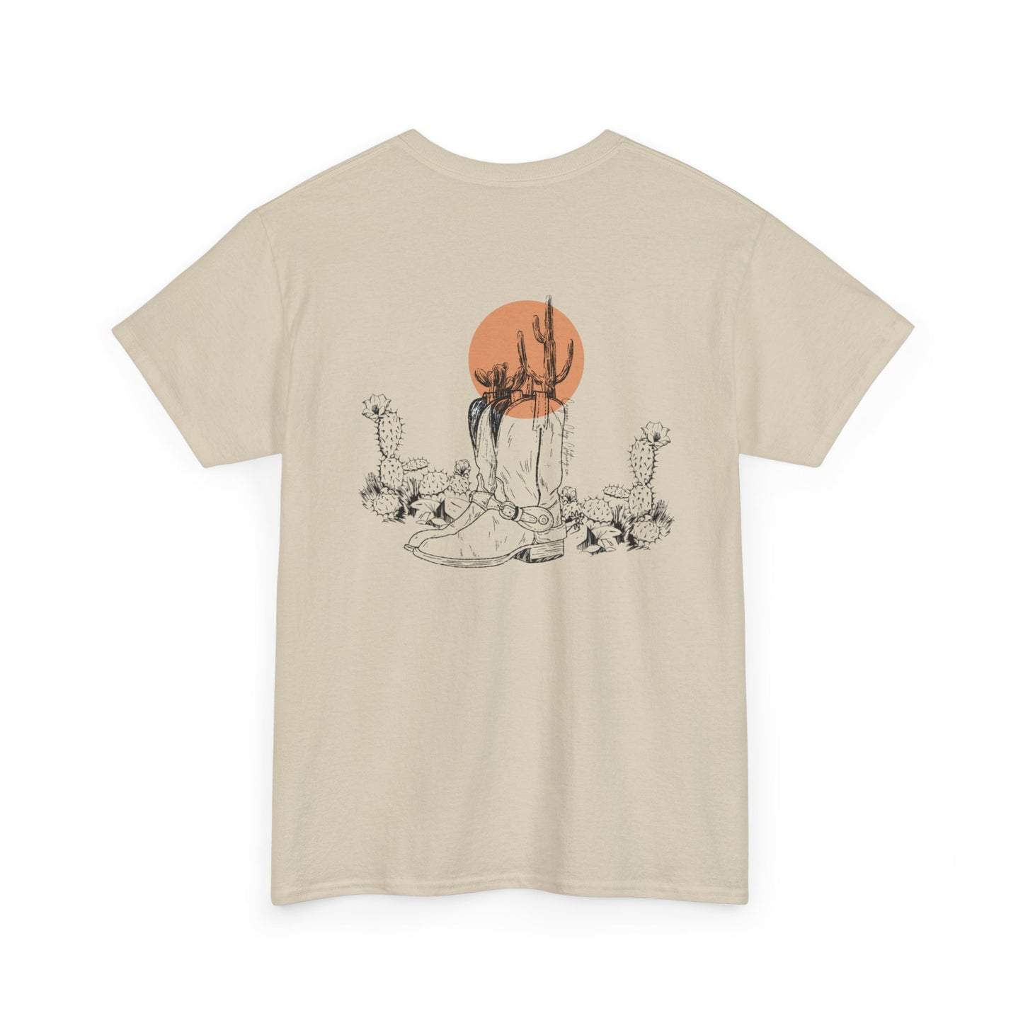 Deserted Unisex Heavy Cotton Tee