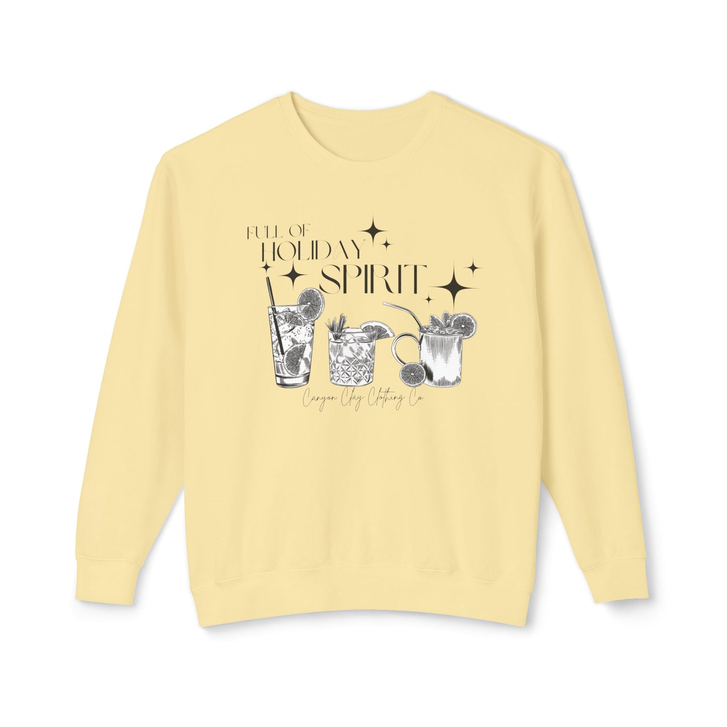 Holiday Spirit Lightweight Crewneck Sweatshirt