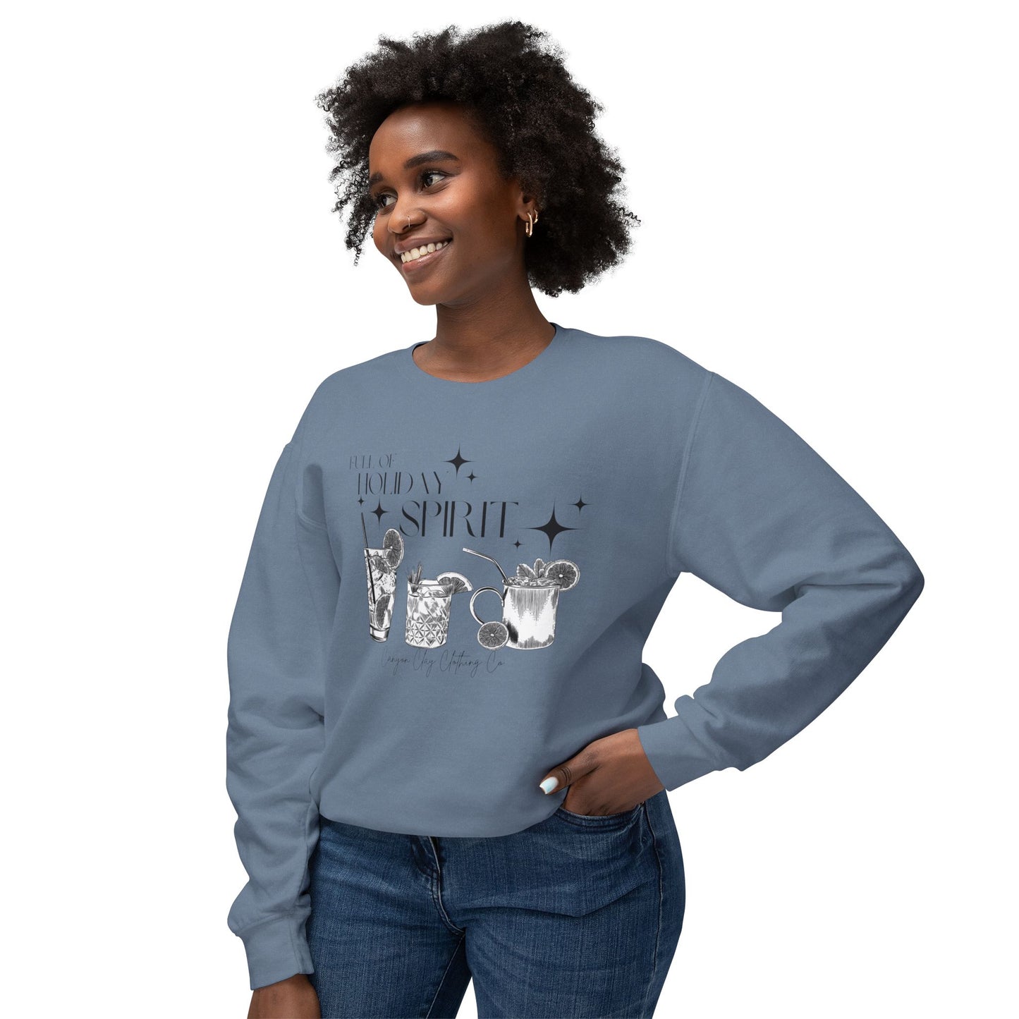 Holiday Spirit Lightweight Crewneck Sweatshirt