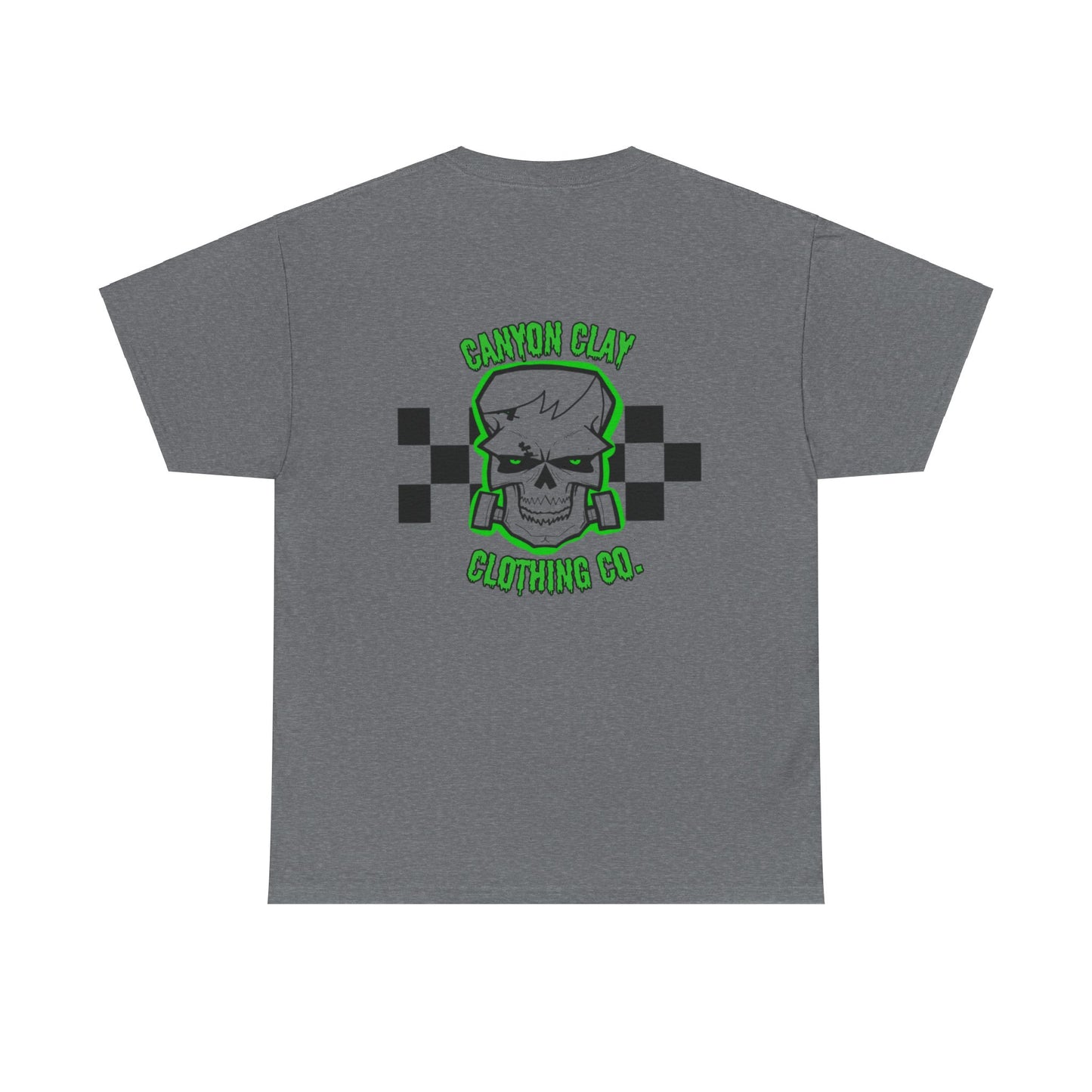 Frankencheckered Unisex Heavy Cotton Tee