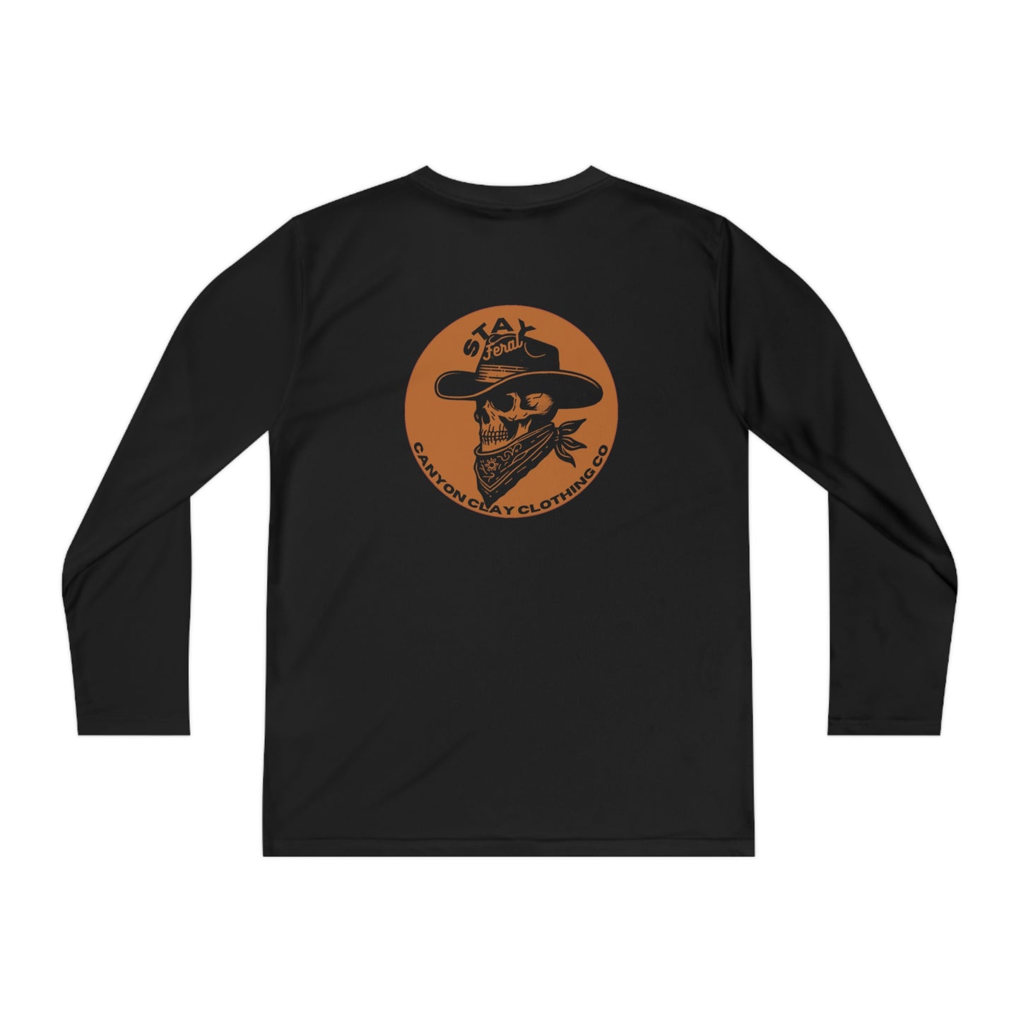 Stay Feral Youth Long Sleeve Competitor Tee