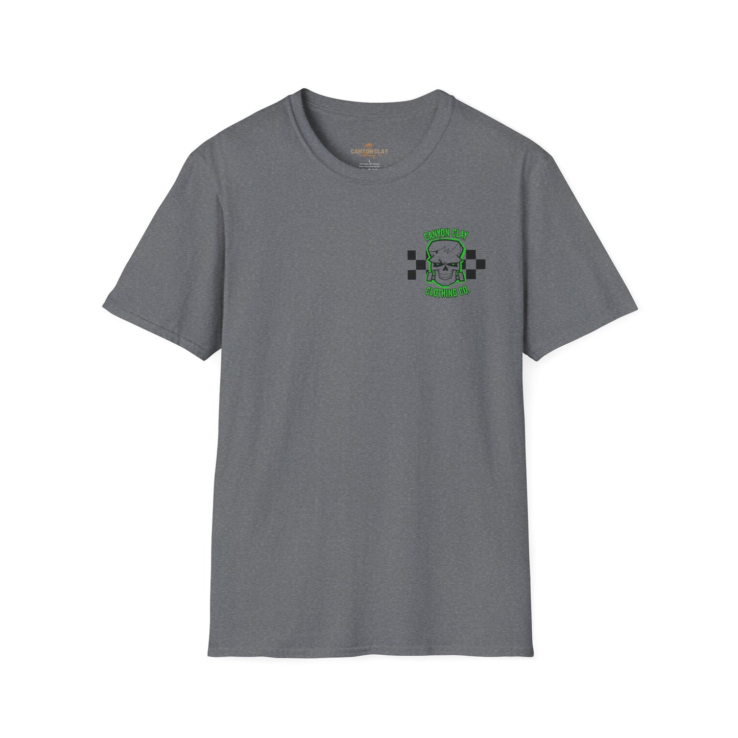 Frankencheckered Adult Unisex Softstyle T-Shirt