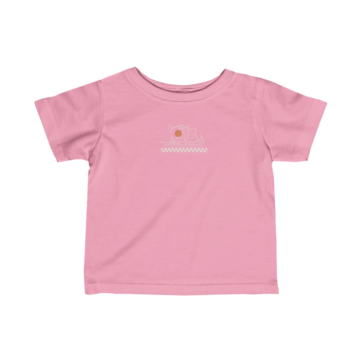 Canyon Clay Clothing Co Infant Fine Jersey Tee- Multi color