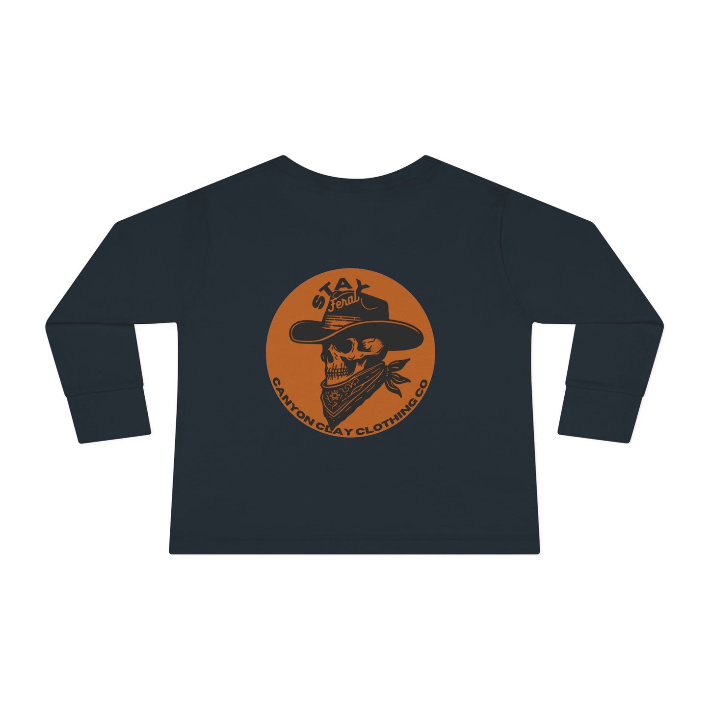 Stay Feral Toddler Long Sleeve Tee