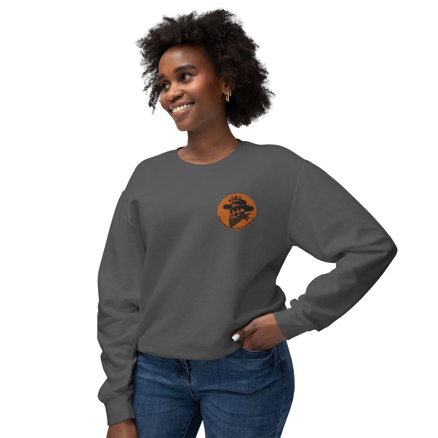 Stay Feral Unisex Lightweight Crewneck Sweatshirt