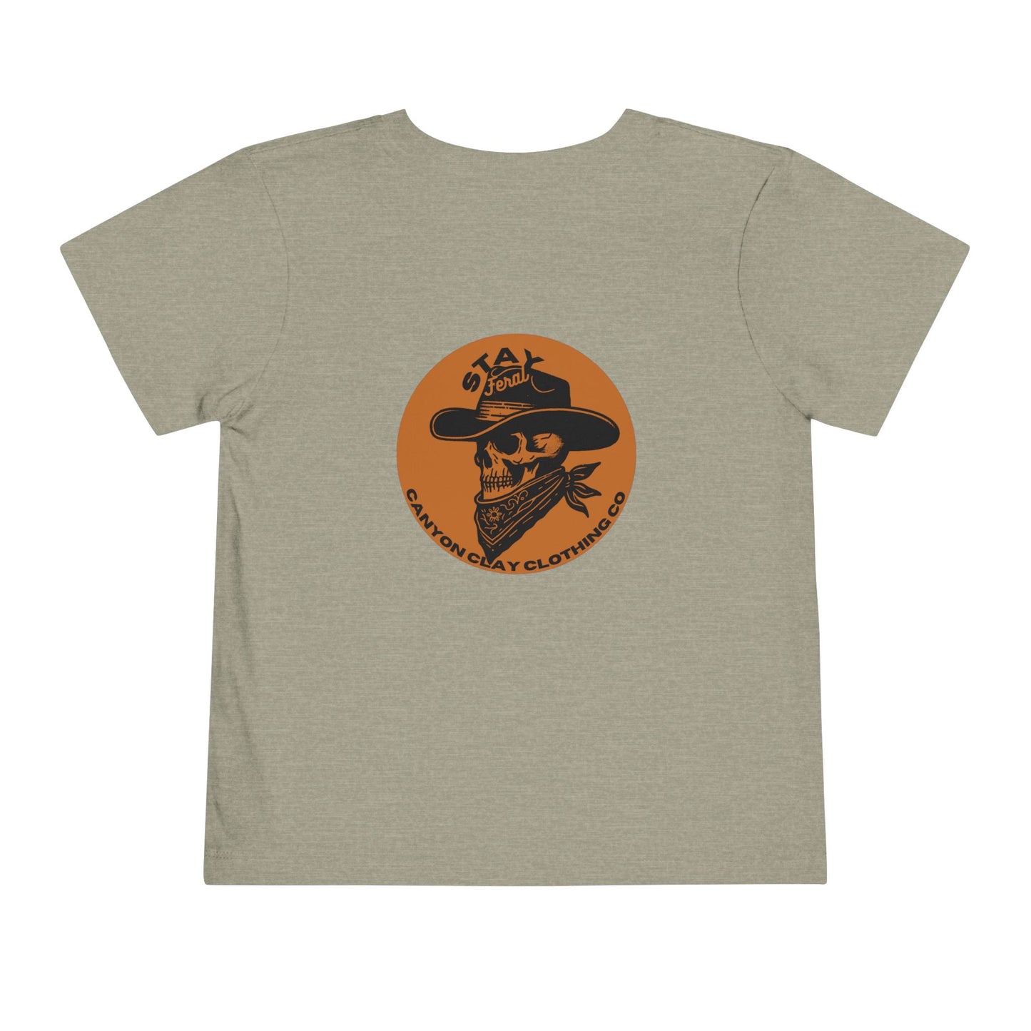 Stay Feral Toddler Short Sleeve Tee
