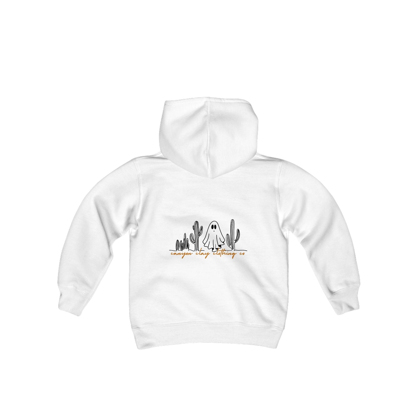 Haunted Clay Youth Heavy Blend Hooded Sweatshirt