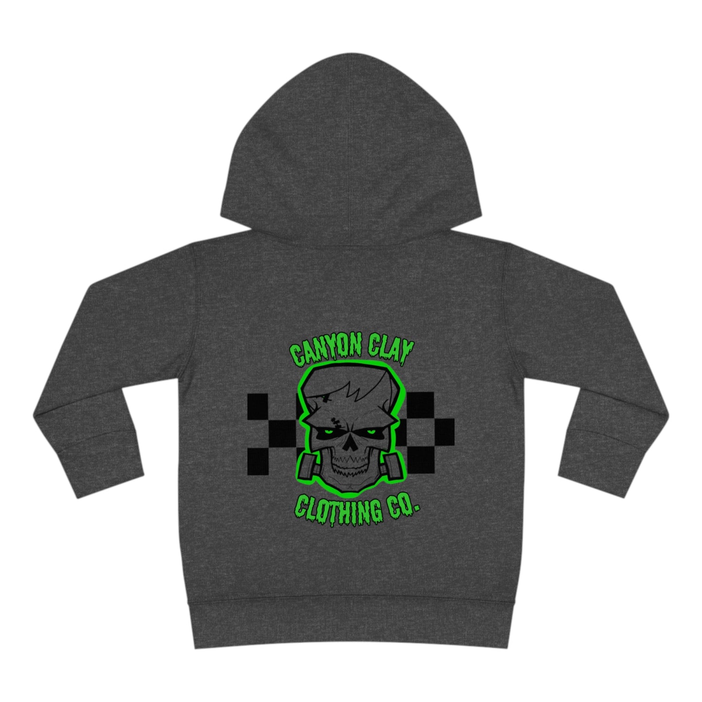 Frankencheckered Toddler Pullover Fleece Hoodie