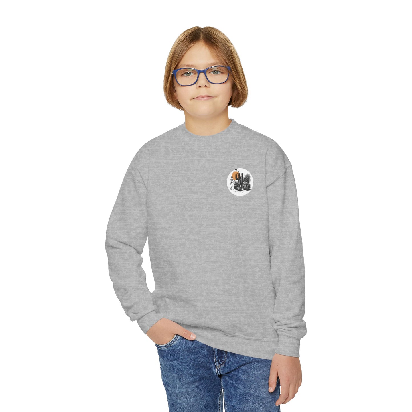 Haunted Horizons Youth Crewneck Sweatshirt