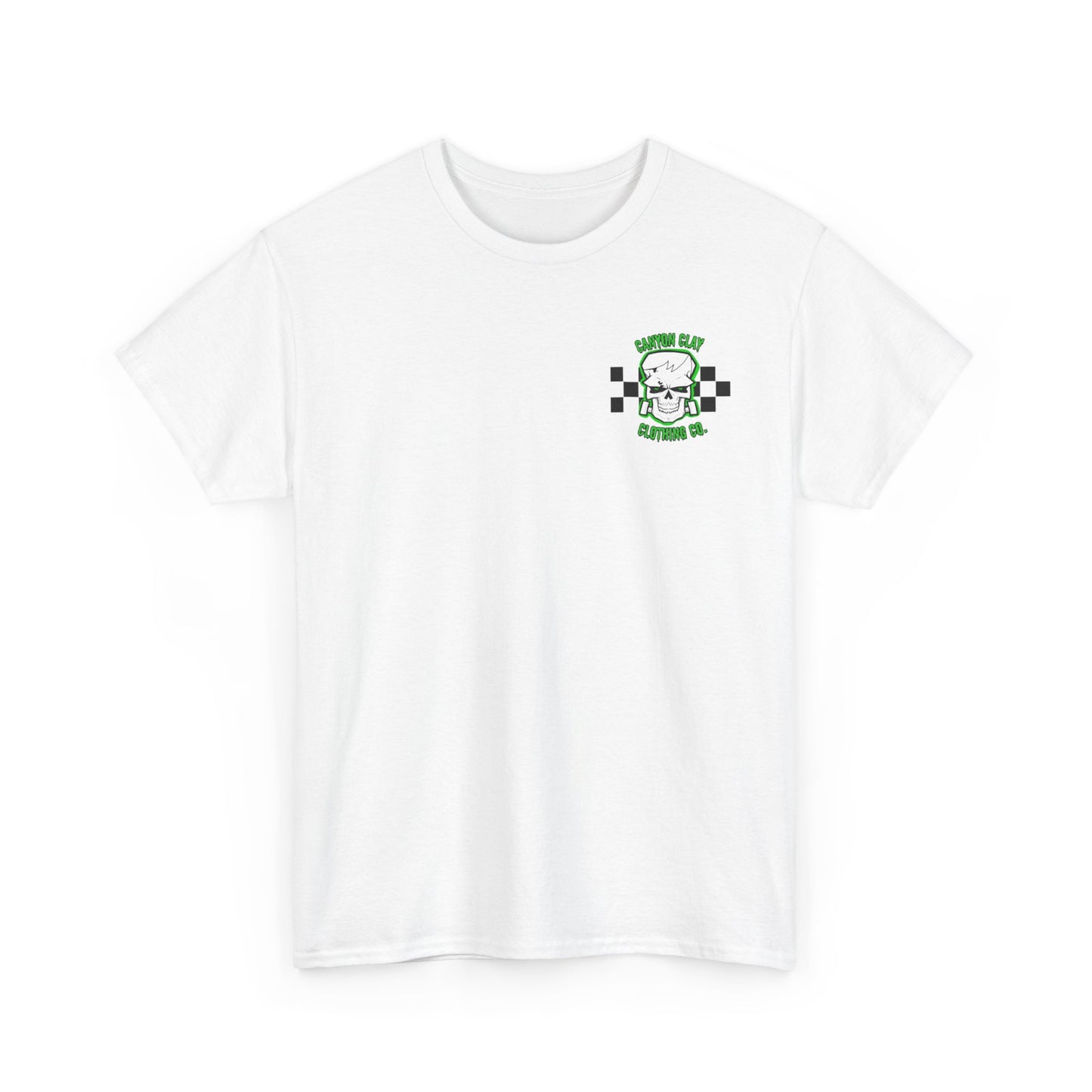 Frankencheckered Unisex Heavy Cotton Tee