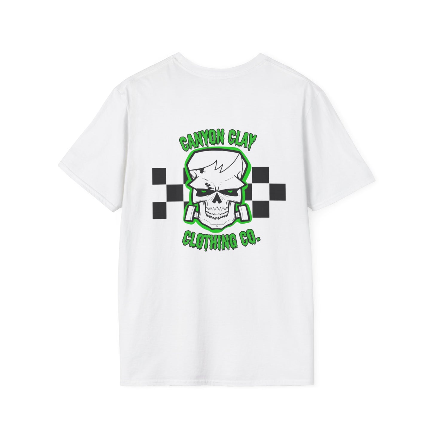 Frankencheckered Adult Unisex Softstyle T-Shirt
