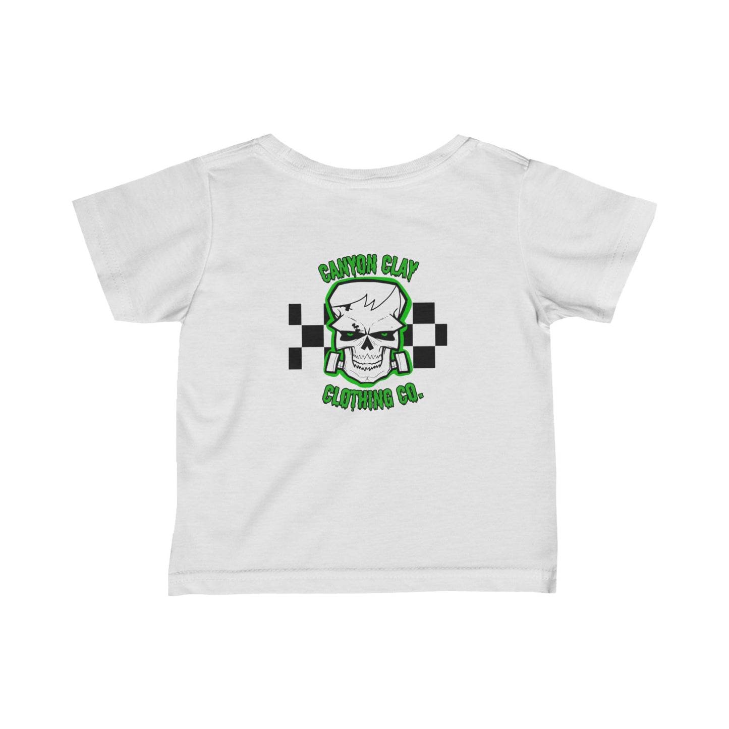 Frankencheckered Infant Fine Jersey Tee