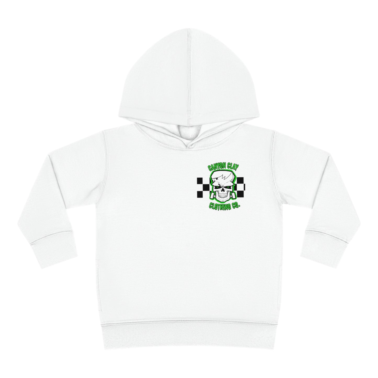 Frankencheckered Toddler Pullover Fleece Hoodie