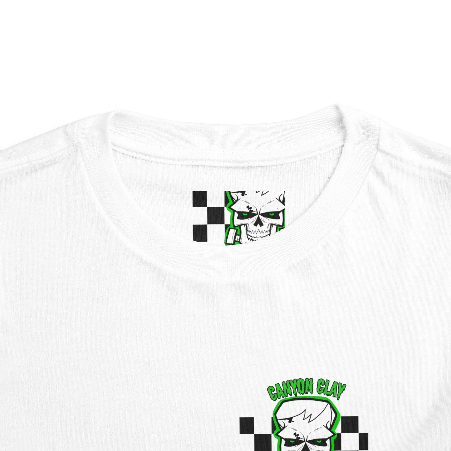 Frankencheckered Toddler Short Sleeve Tee