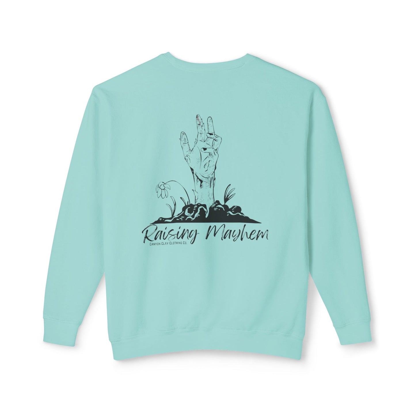 Raising Mayhem Unisex Lightweight Crewneck Sweatshirt