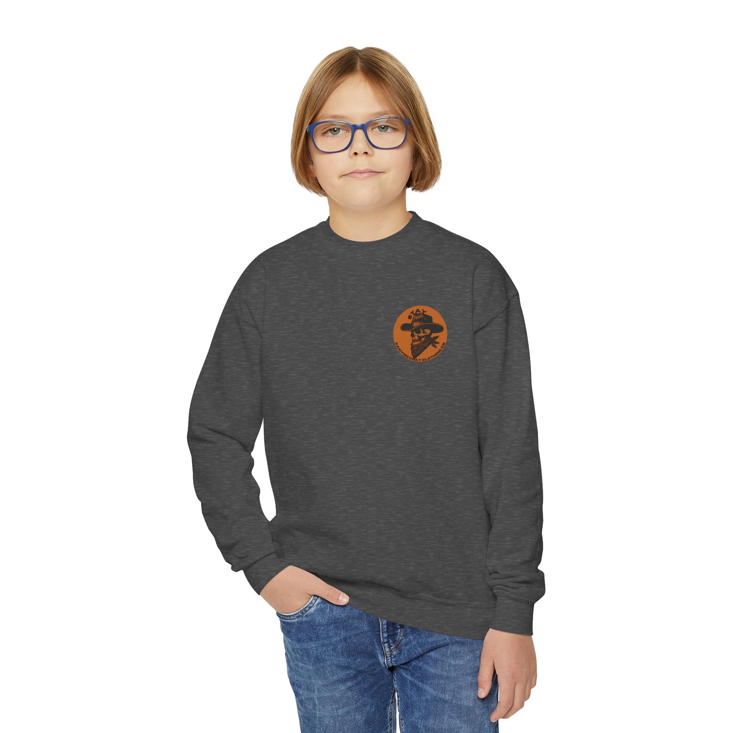Stay Feral Youth Crewneck Sweatshirt