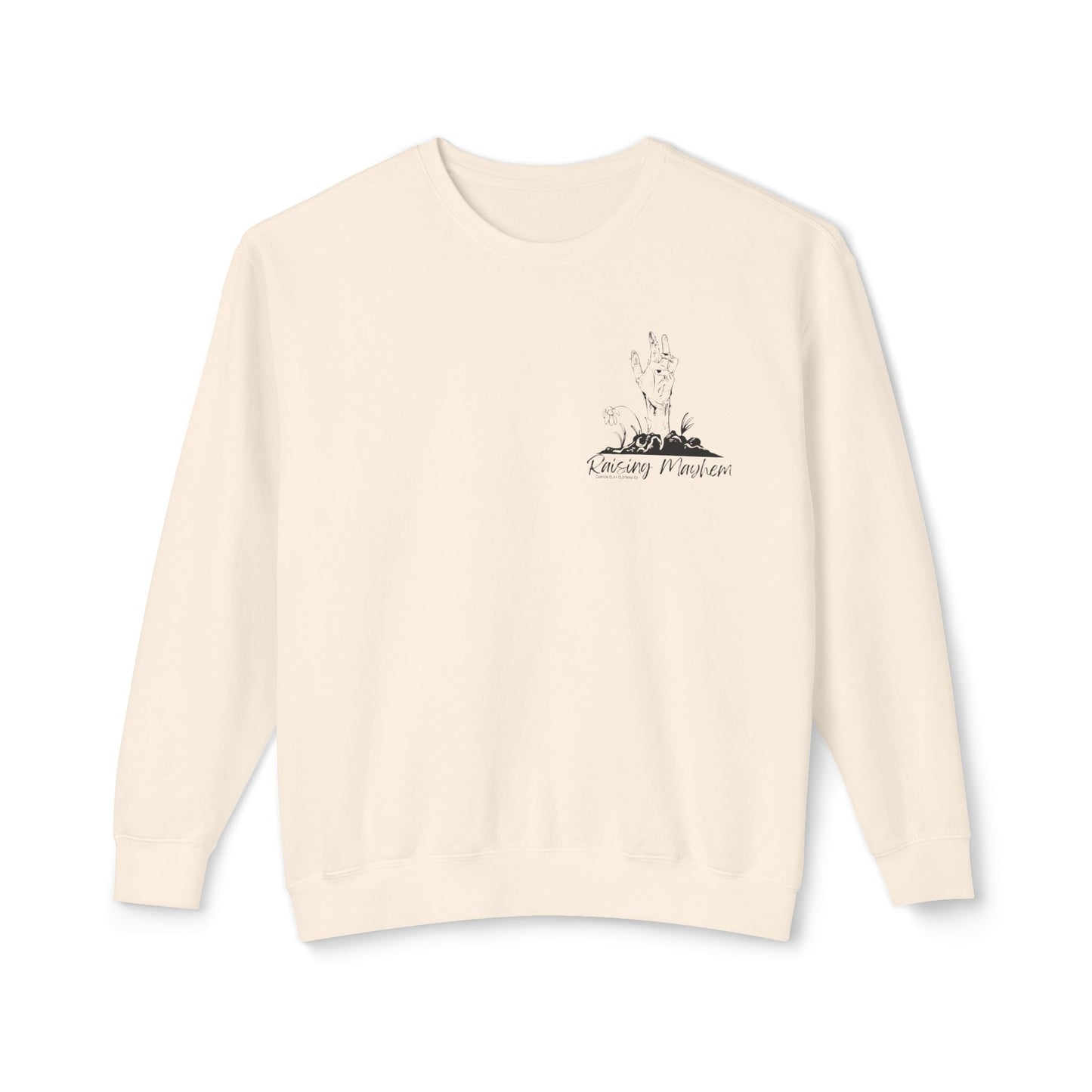 Raising Mayhem Unisex Lightweight Crewneck Sweatshirt