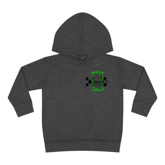 Frankencheckered Toddler Pullover Fleece Hoodie